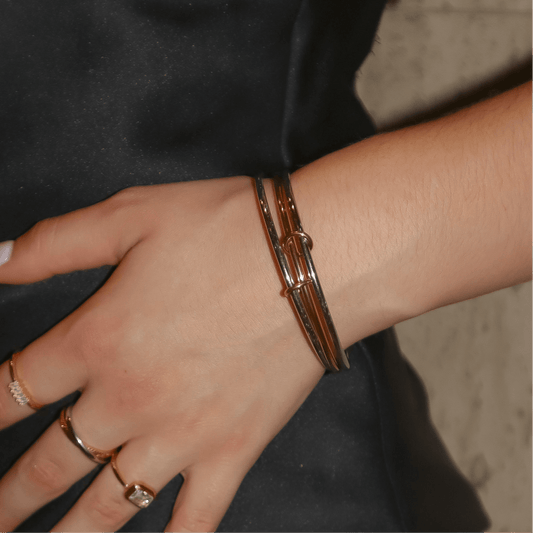 Link Me Later Bangle - EVRYJEWELS