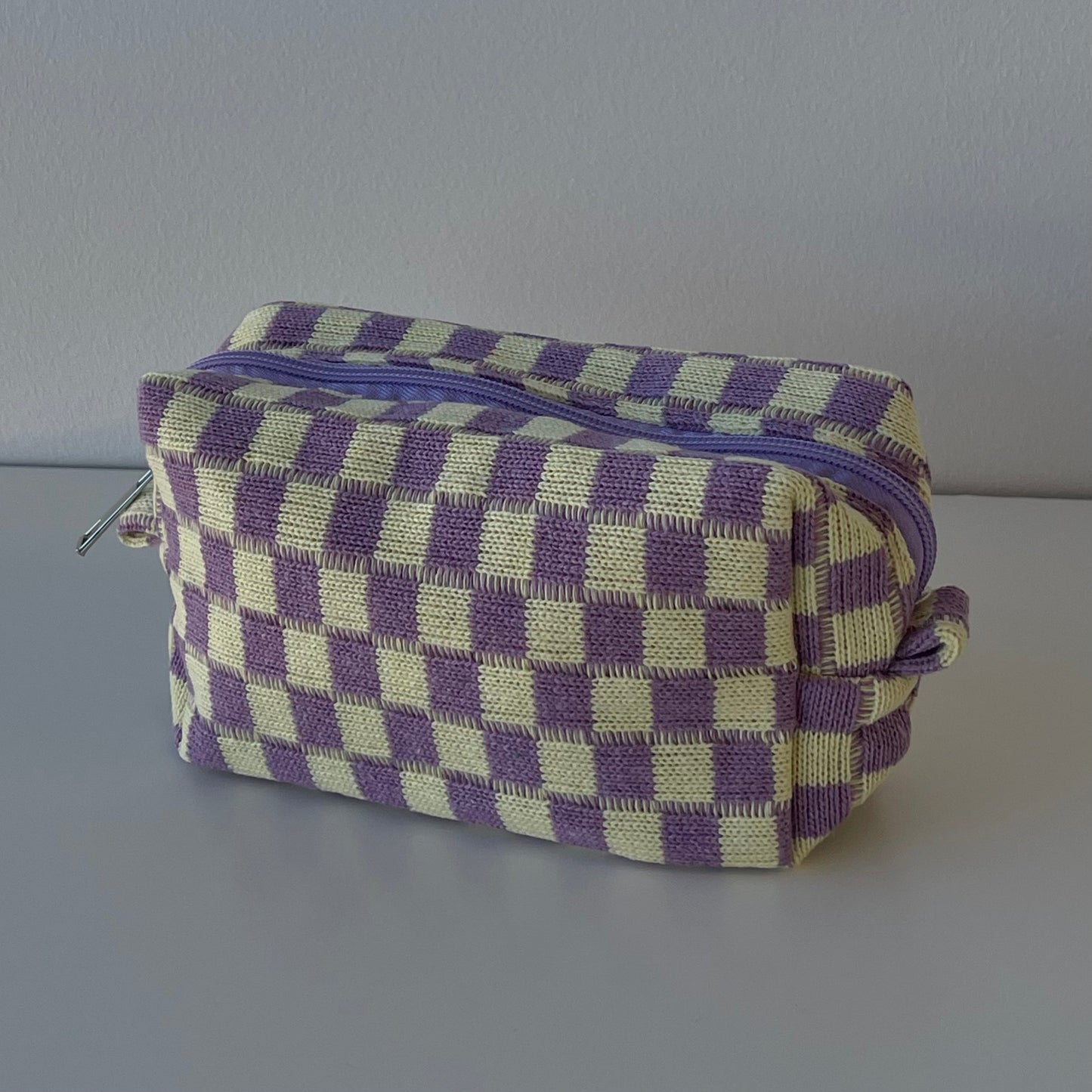 Checkered Toiletry Bag - EVRYJEWELS