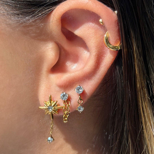 Flat Back Earrings Set Collection - EVRYJEWELS