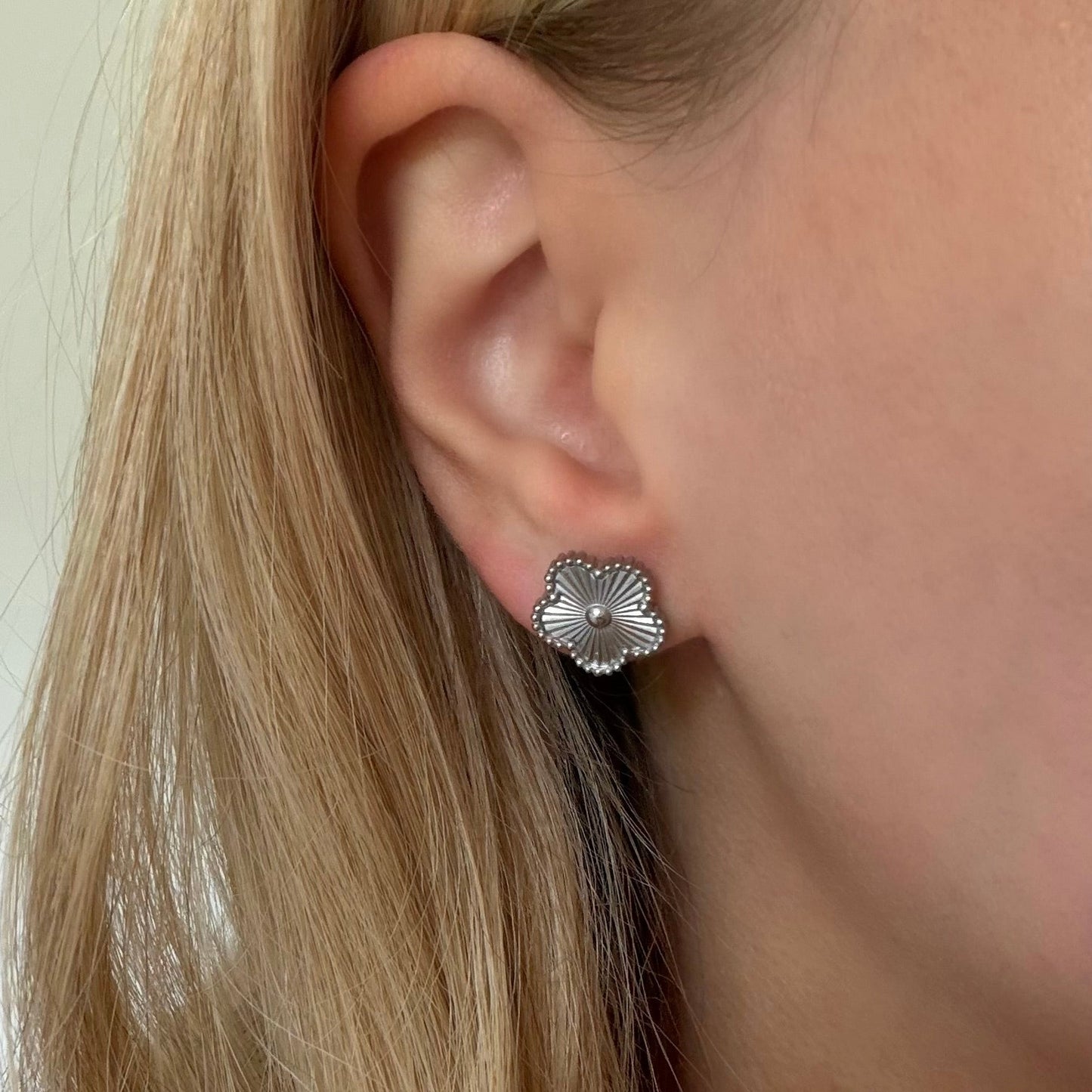 Lucky Bloom Stud Earrings - EVRYJEWELS