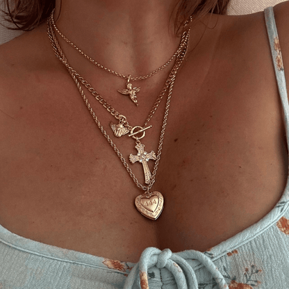 444 You Locket Necklace - EVRYJEWELS