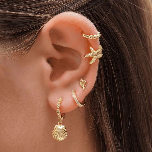 Conch Earrings - EVRYJEWELS