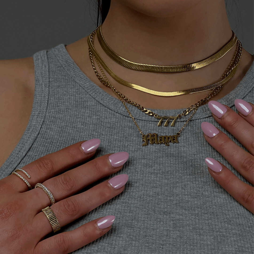 Angel Number Necklace - EVRYJEWELS