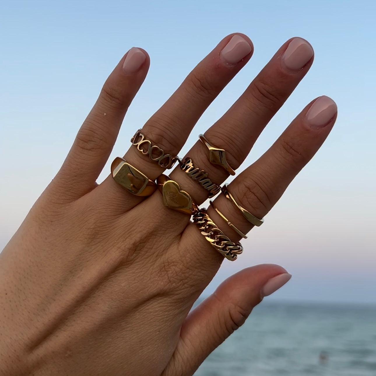 Chained Up Ring - EVRYJEWELS