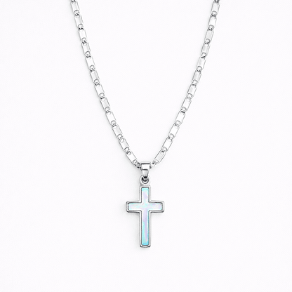 Aura Cross Necklace - EVRYJEWELS
