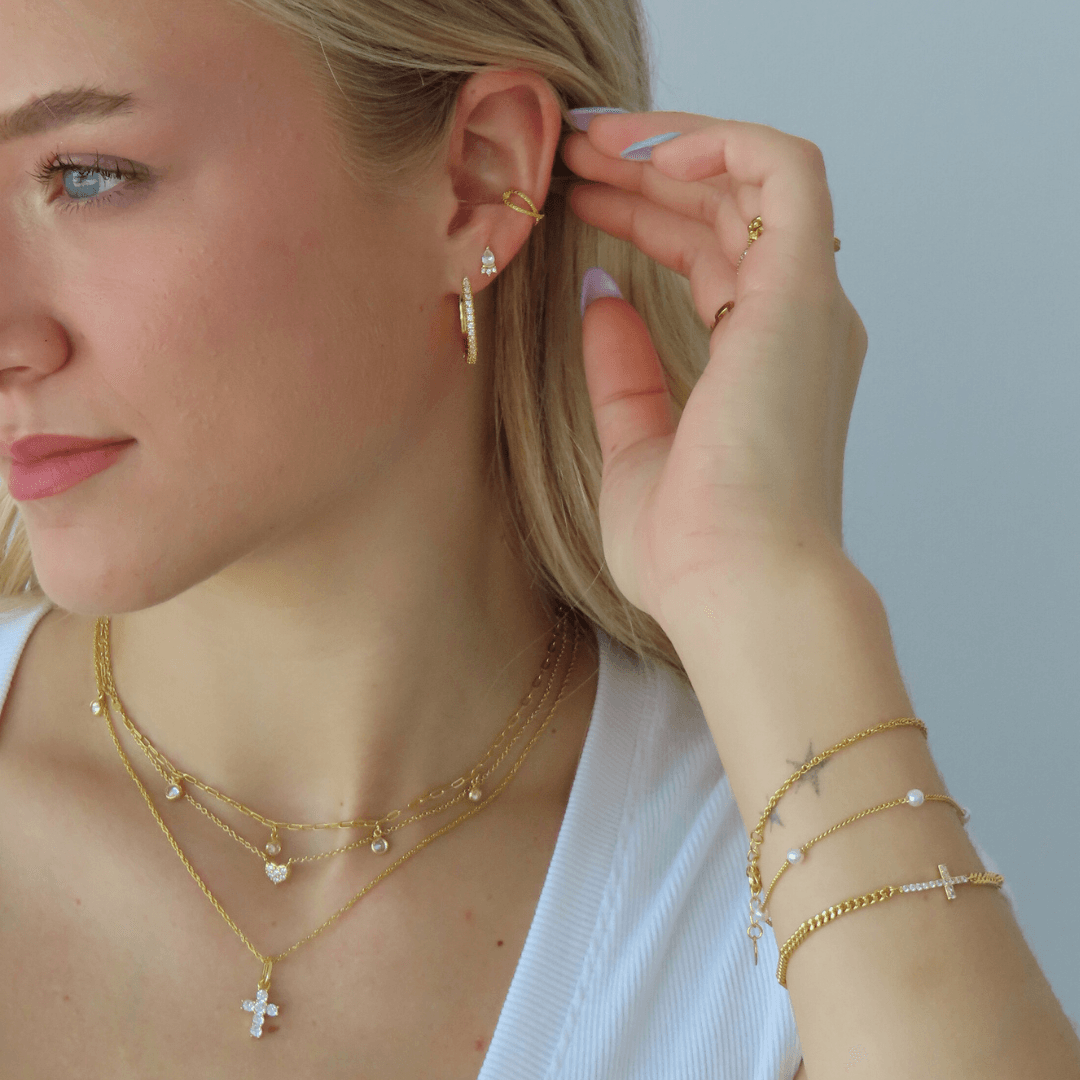Crossover Ear Cuff - EVRYJEWELS