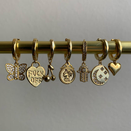 F*ck Off Earrings