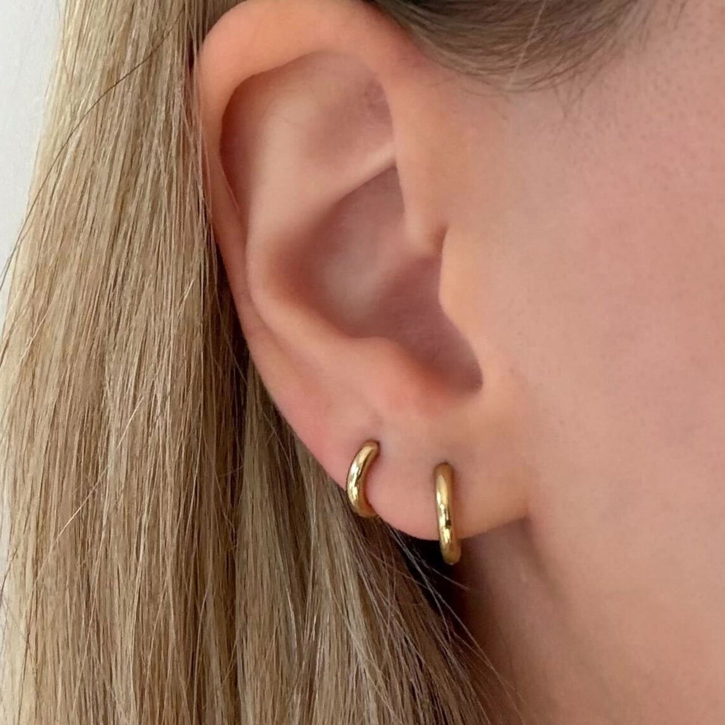 Cutie Thin Hoop Earrings - EVRYJEWELS