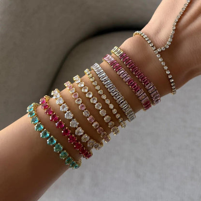 High-Shine Tennis Bracelet - EVRYJEWELS