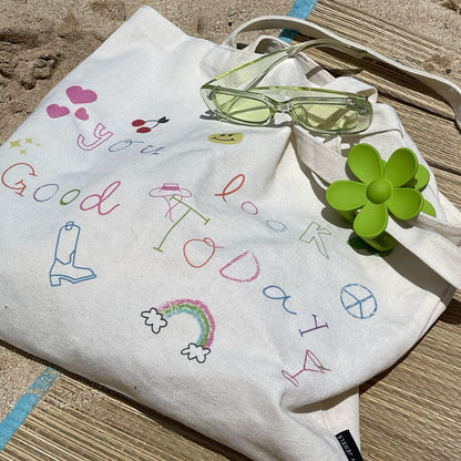 Friendly Reminder Tote Bag - EVRYJEWELS