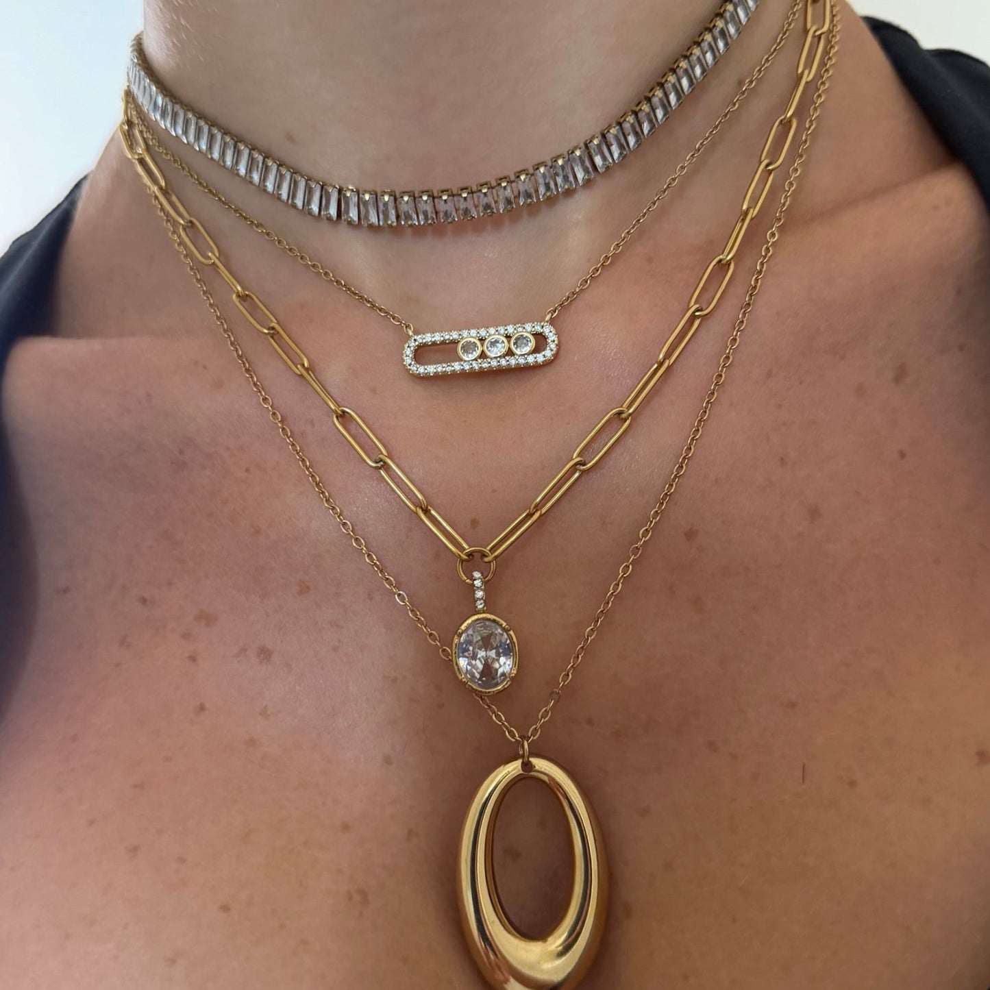 It Girl Sparkle Necklace - EVRYJEWELS