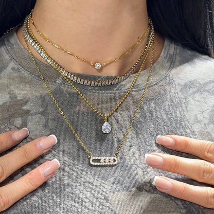 Spotlight Choker Necklace - EVRYJEWELS