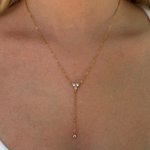 Flirty Drop Lariat Necklace - EVRYJEWELS