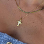 Sweet Cross Necklace - EVRYJEWELS
