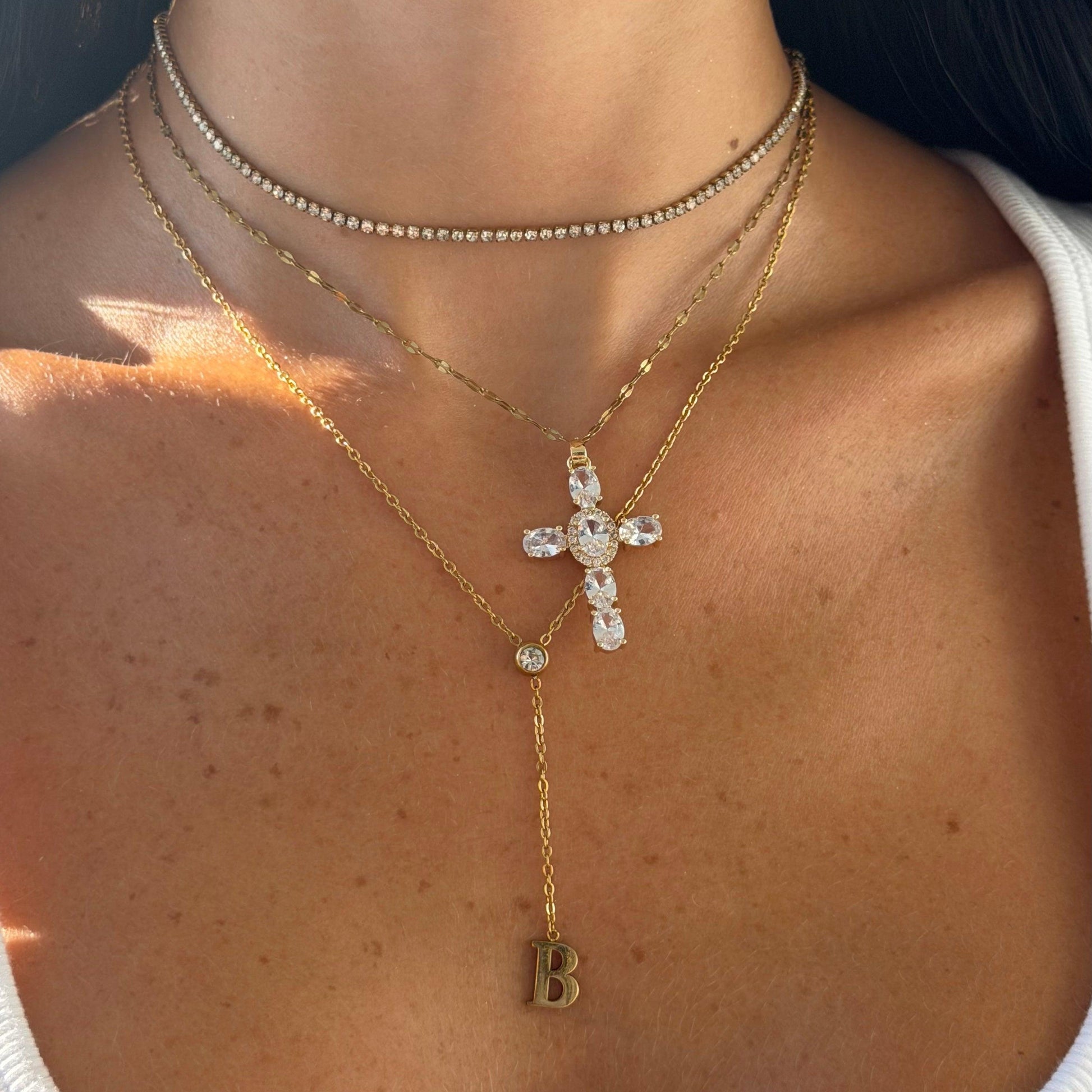 Love Letter Lariat Necklace - EVRYJEWELS