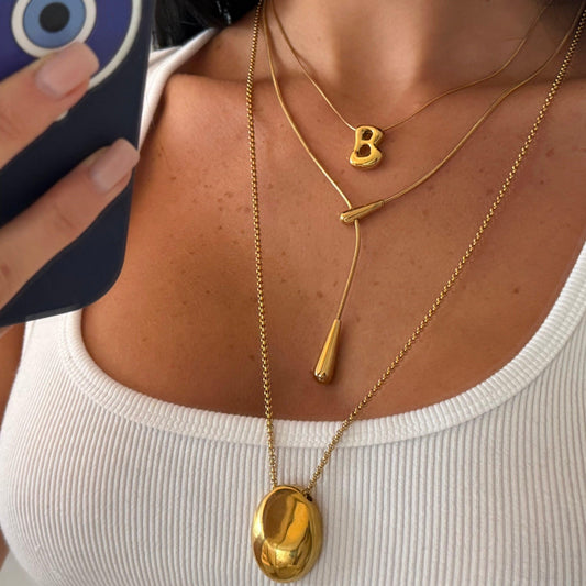 Aurora Glow Long Necklace - EVRYJEWELS
