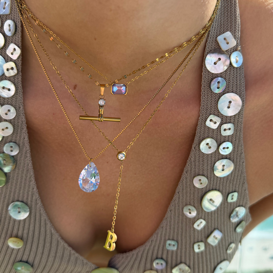 Love Letter Lariat Necklace - EVRYJEWELS