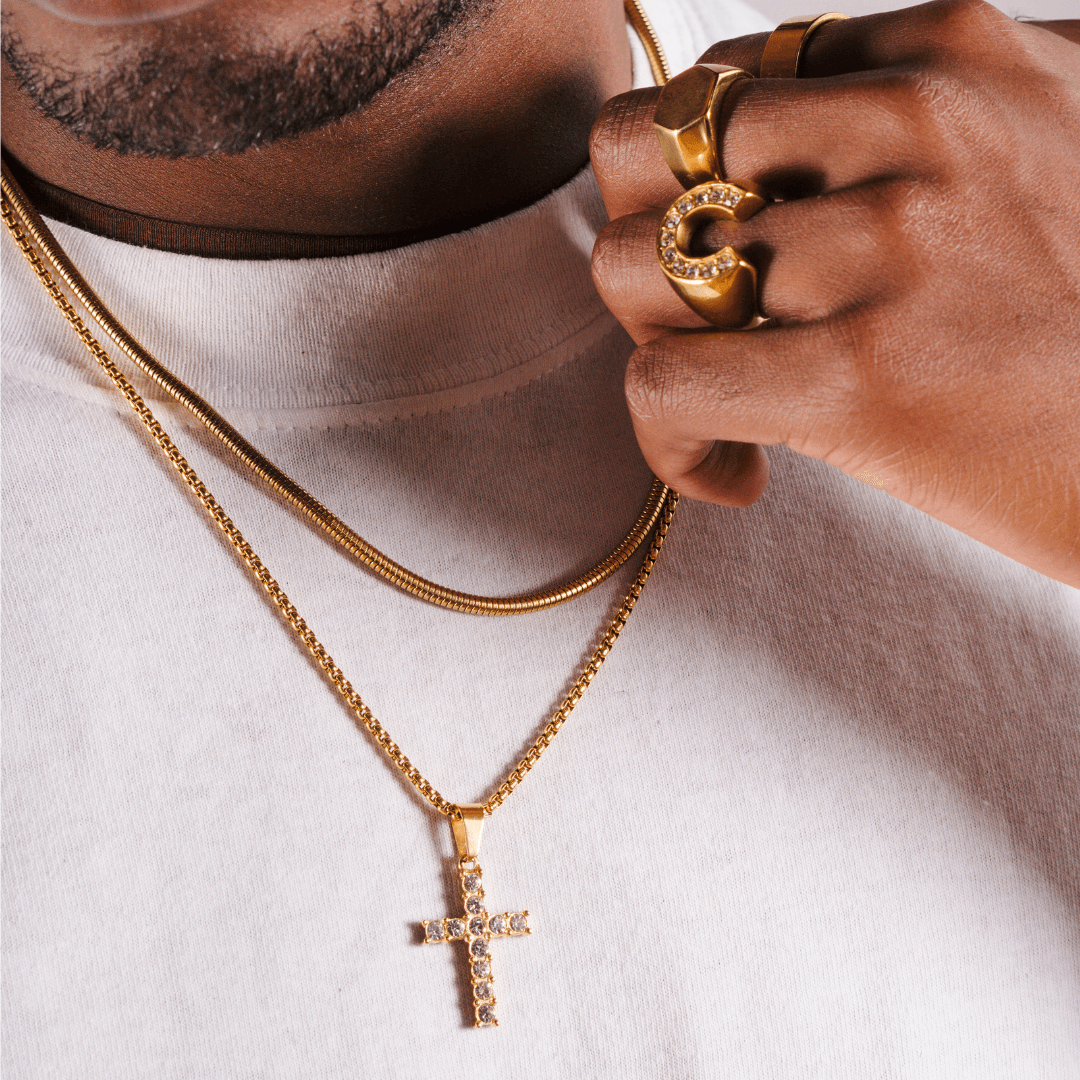 Iron Faith Necklace - EVRYJEWELS