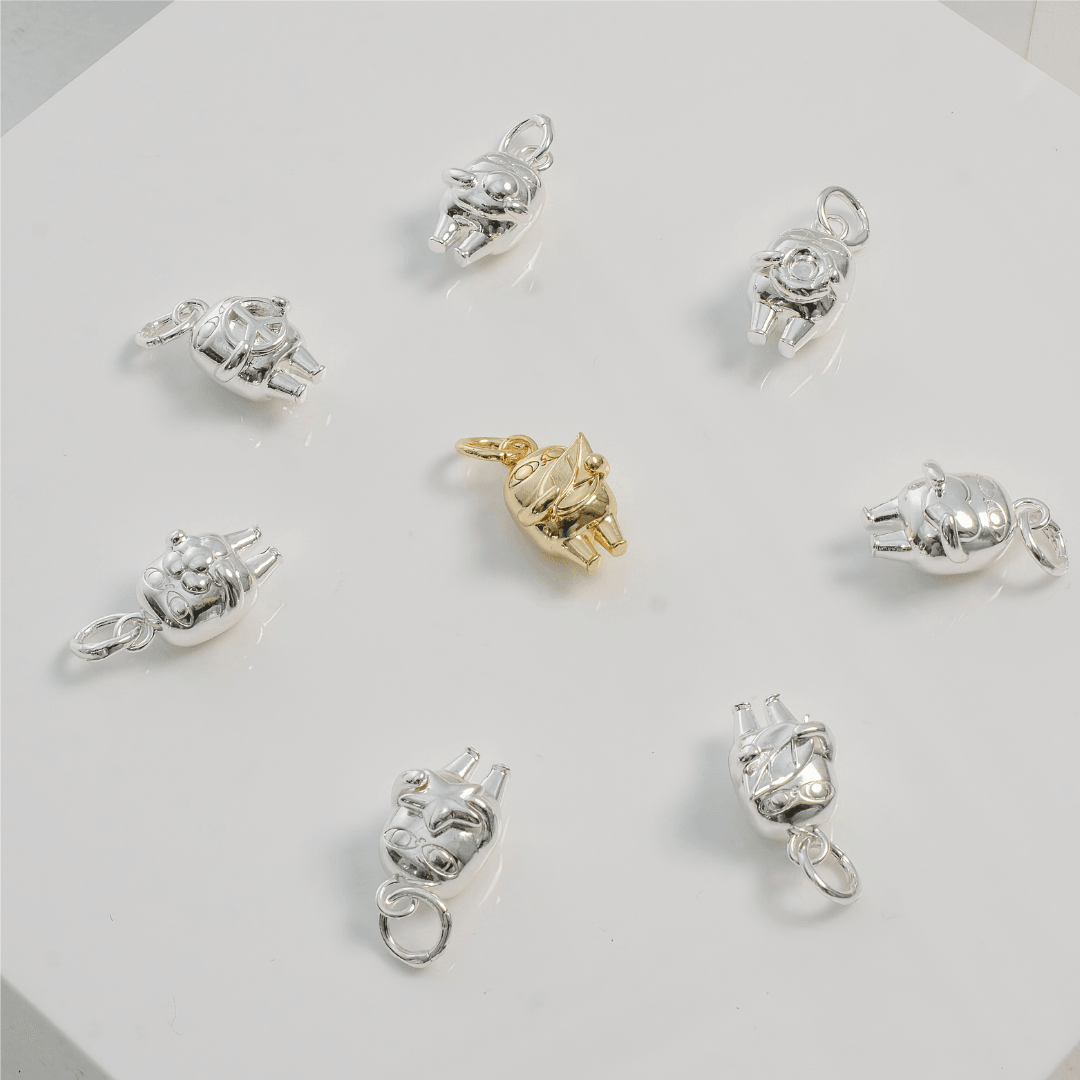 Ketnipz Bean Leaf Charm - EVRYJEWELS
