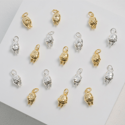 Ketnipz Bean Peace Charm - EVRYJEWELS
