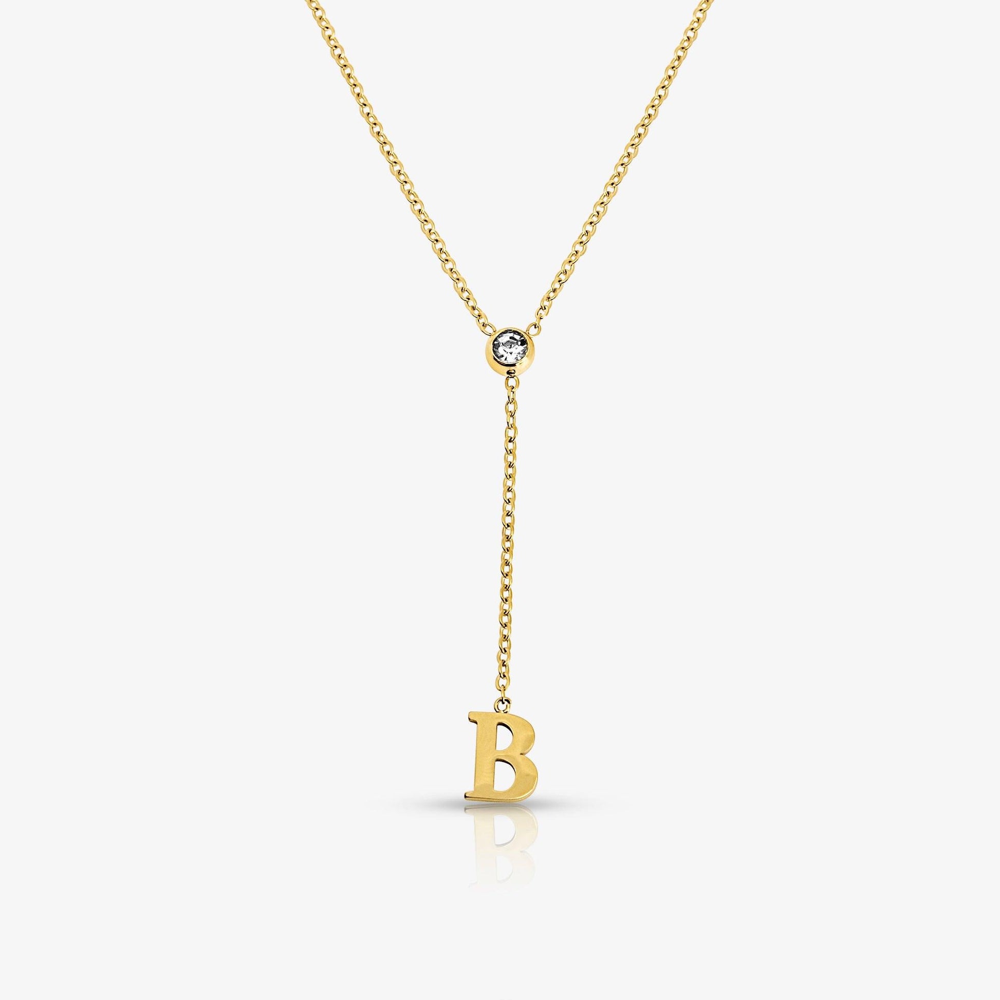 Love Letter Lariat Necklace - EVRYJEWELS