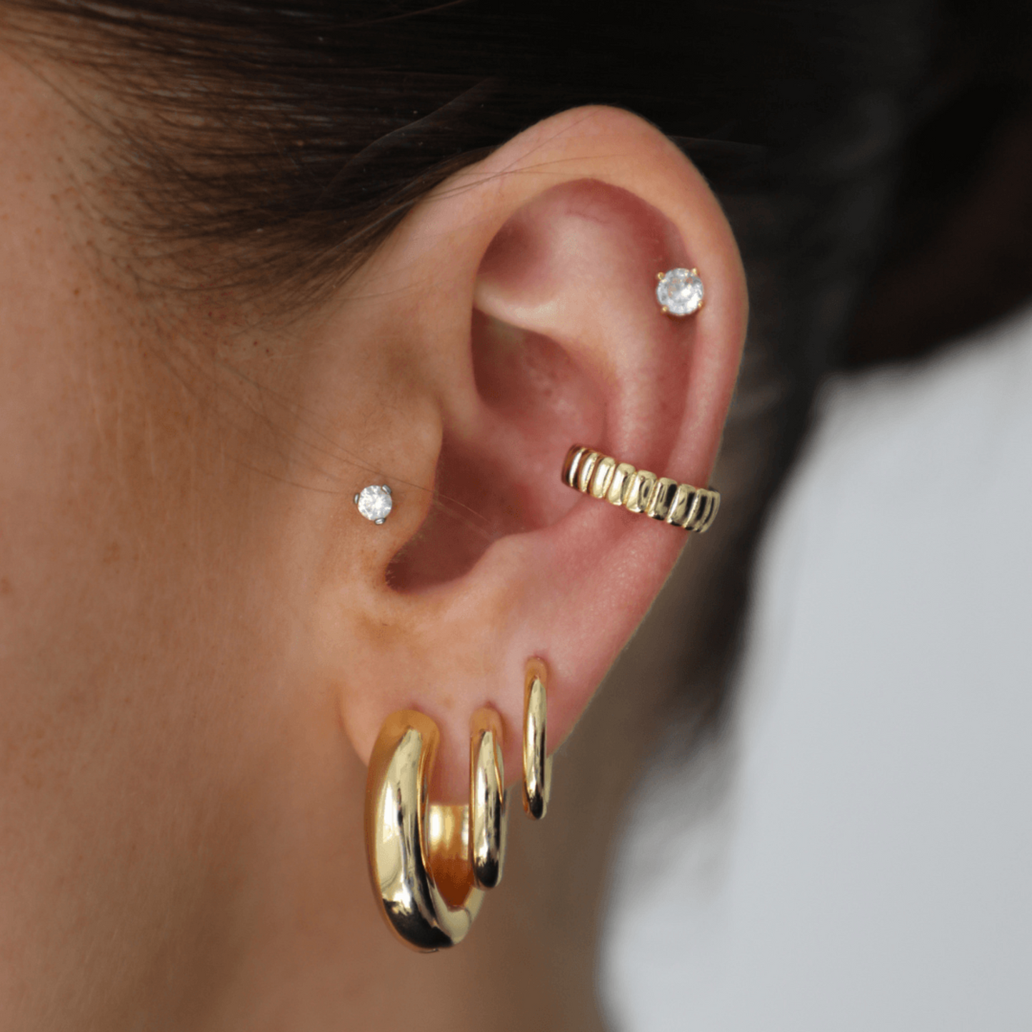 Off Duty Hoops - EVRYJEWELS