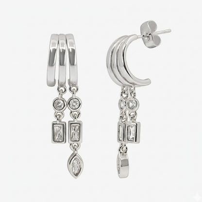 Icy Chain Earrings - EVRYJEWELS