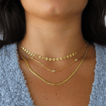 Solar Kiss Necklace - EVRYJEWELS