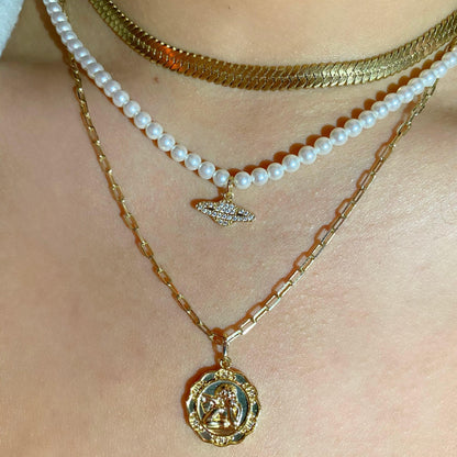 Space Baby Necklace - EVRYJEWELS