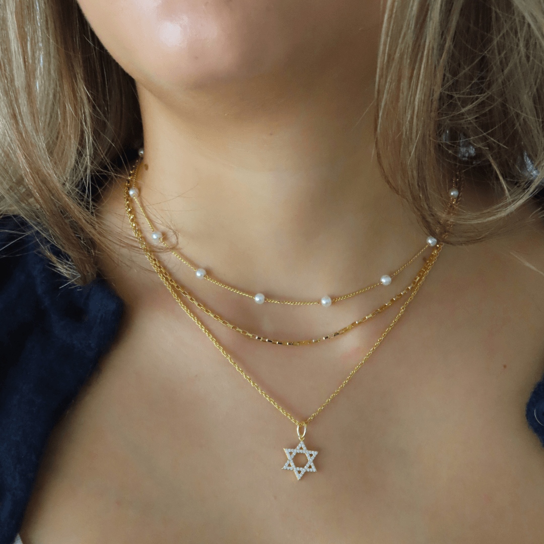 Star of David Necklace - EVRYJEWELS