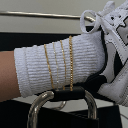 Tennis Club Anklet - EVRYJEWELS