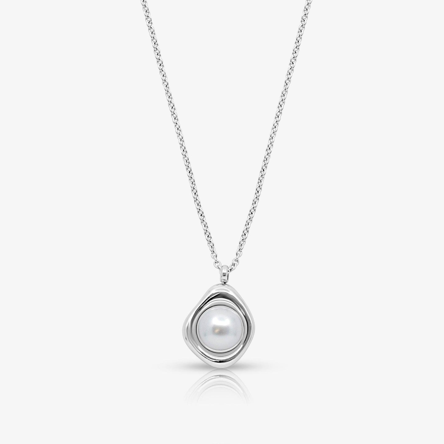 Pretty Pearl Aura Necklace - EVRYJEWELS