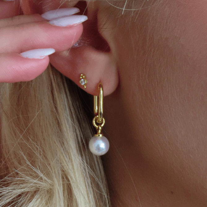Pearl Earrings - EVRYJEWELS