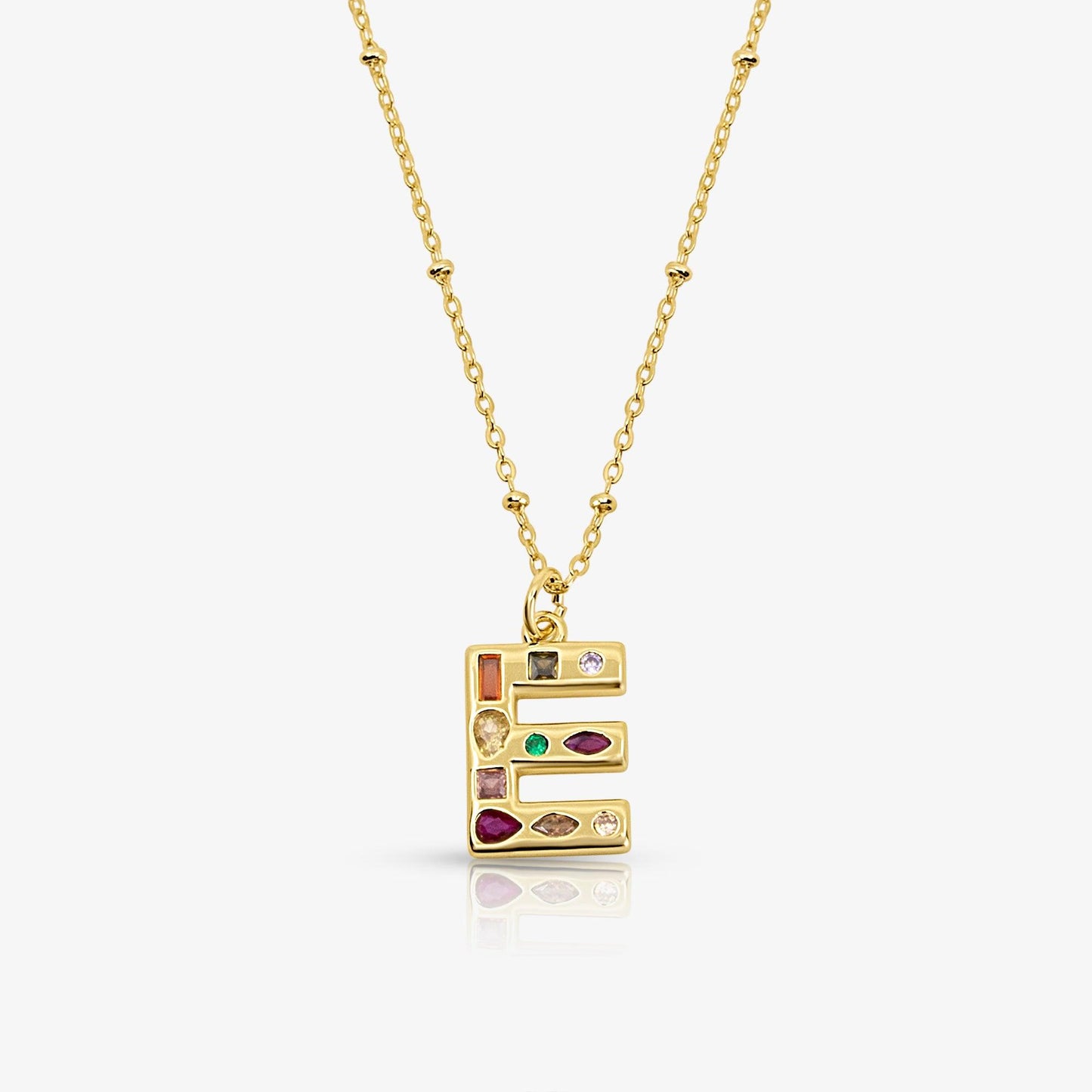 Bright Babe Initial Necklace - EVRYJEWELS
