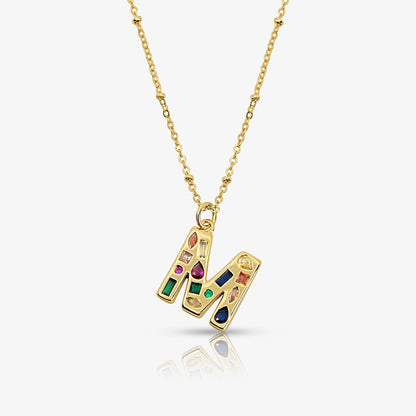 Bright Babe Initial Necklace - EVRYJEWELS