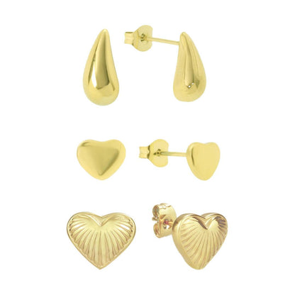 Drip Stud Bundle: 3 Piece Earring Bundle - EVRYJEWELS