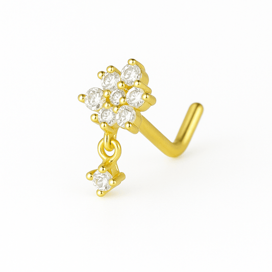 Glow Bloom Nose Ring - EVRYJEWELS