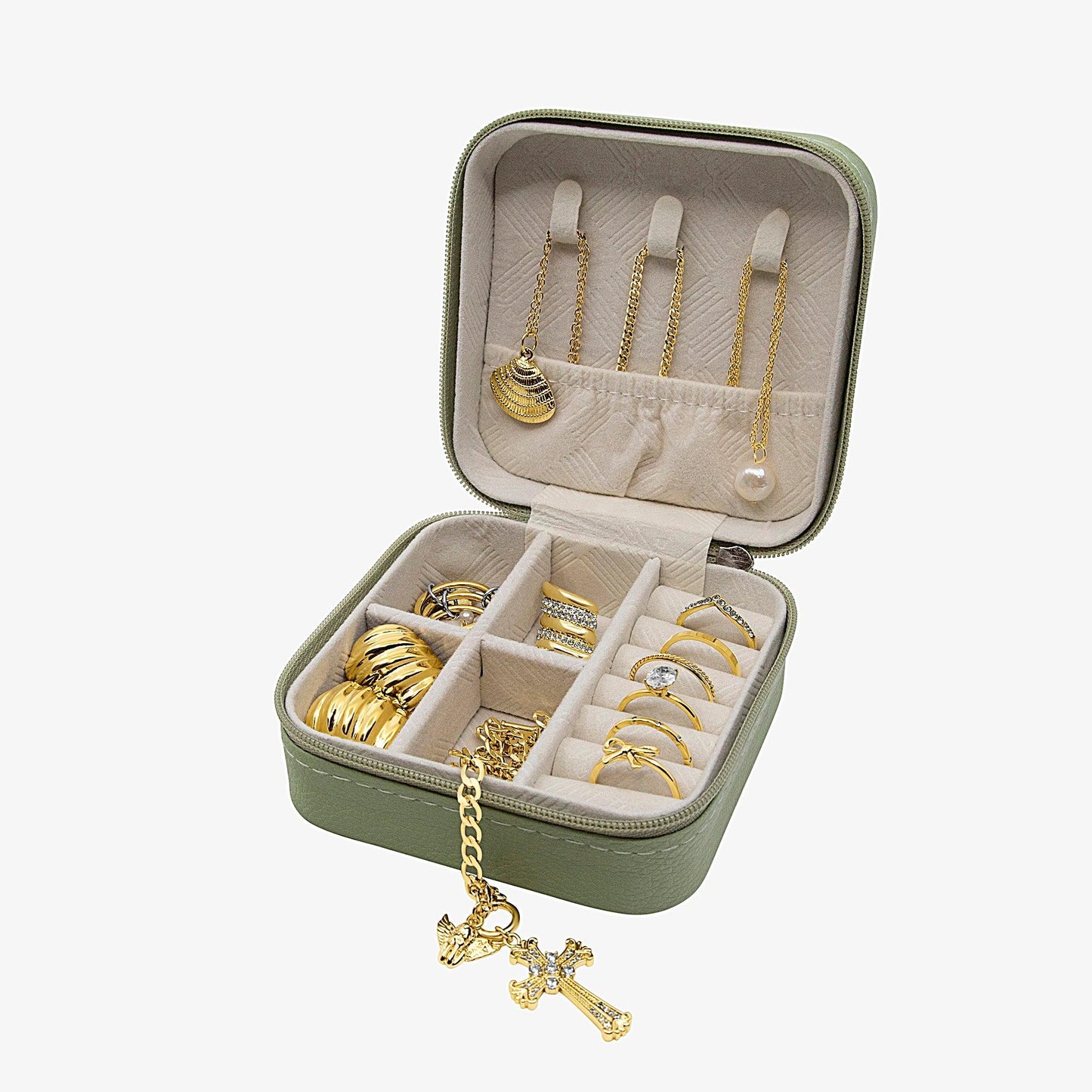 Compact Travel Jewelry Case - EVRYJEWELS