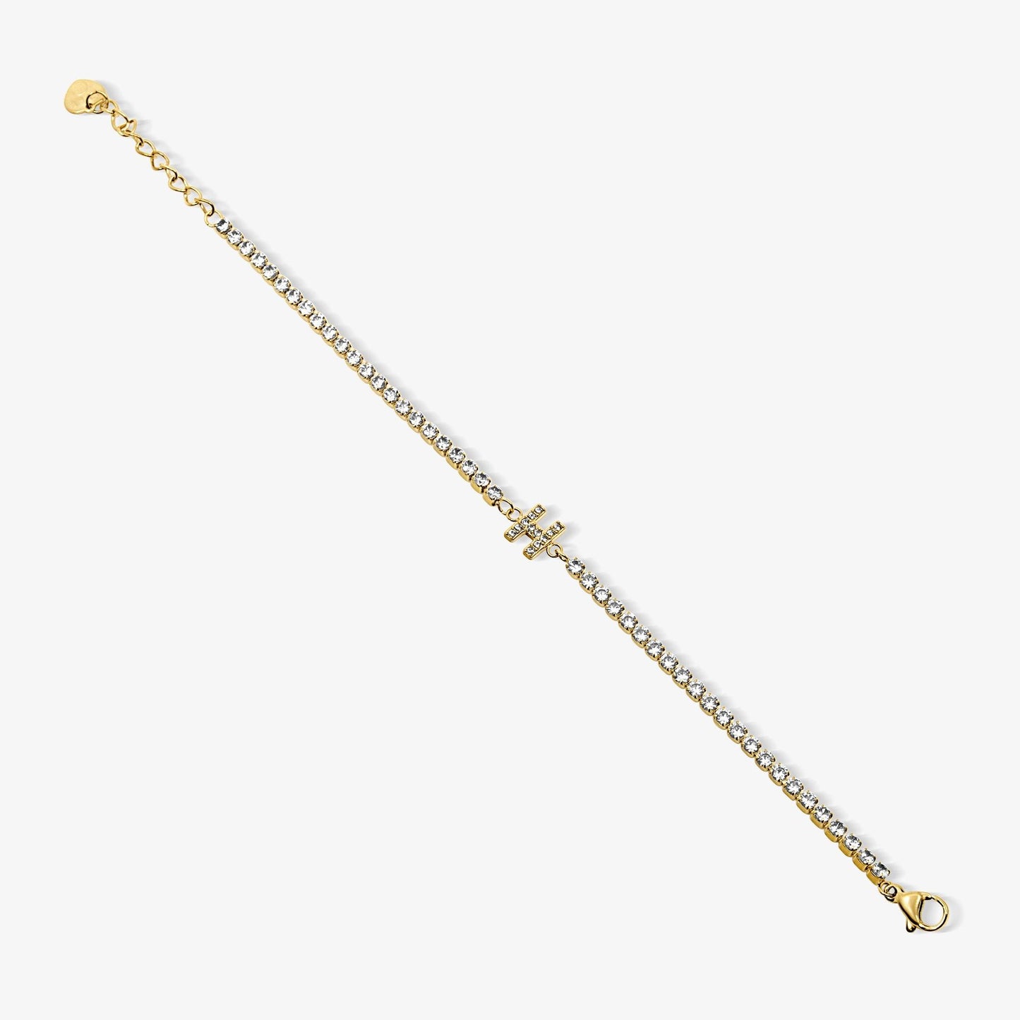 Icy Initial Tennis Bracelet - EVRYJEWELS