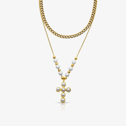 Pearly Blessing Necklace - EVRYJEWELS