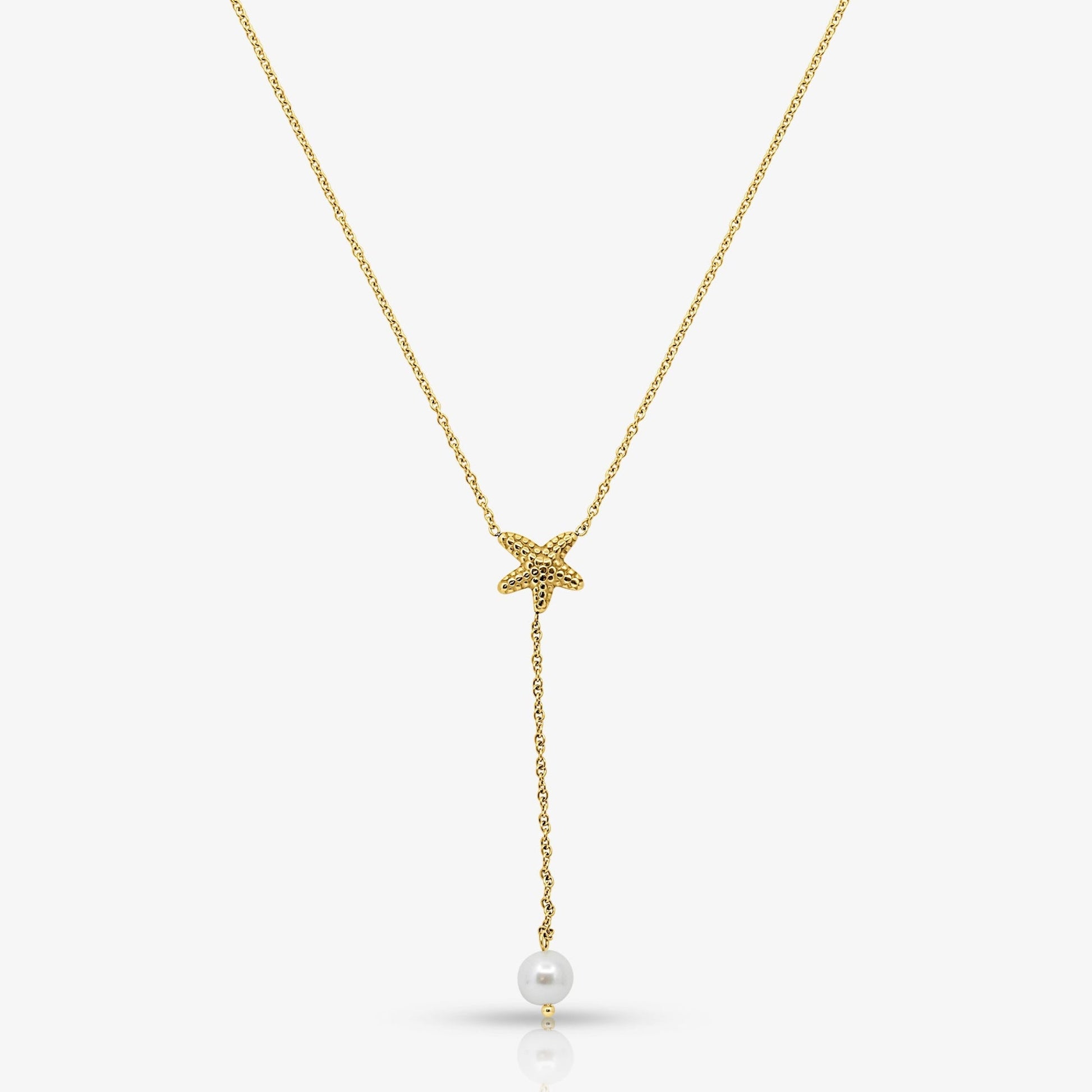 Pearly Sea Lariat Necklace - EVRYJEWELS